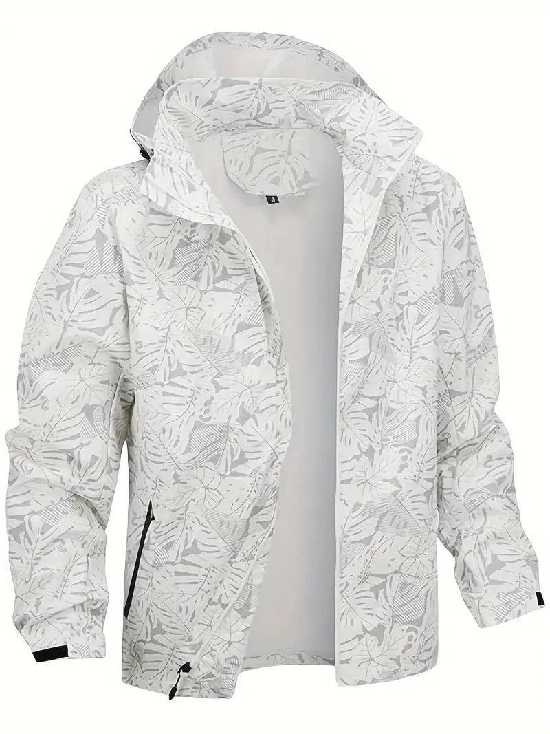 Men's Lightweight Waterproof Hooded Jacket