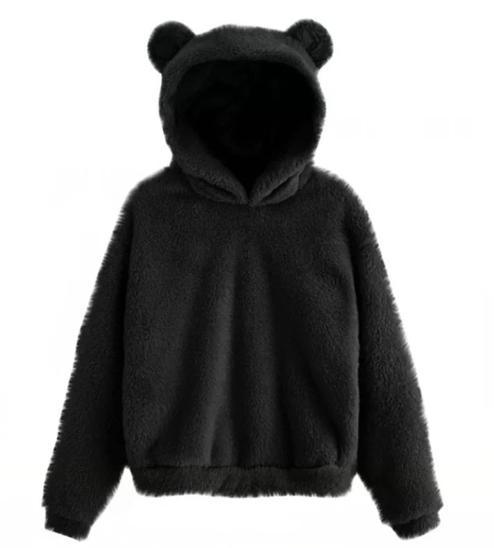 Women's Hoodies Winter Long Sleeve Rabbit Ear