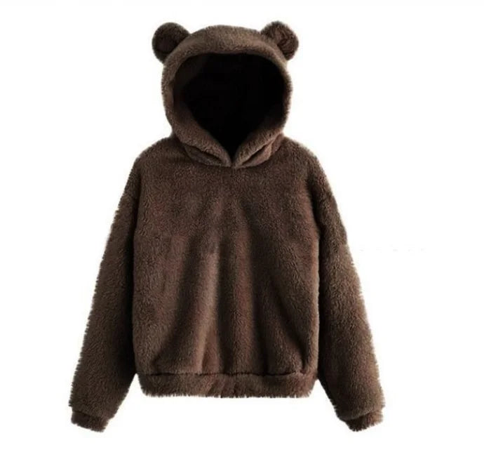 Women's Hoodies Winter Long Sleeve Rabbit Ear