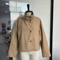 Women's Fashion Short Woolen Coat