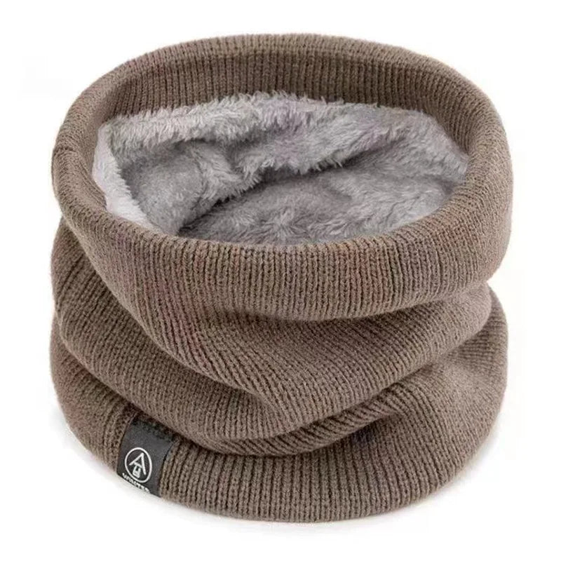 Men's Warm Knitted Scarf