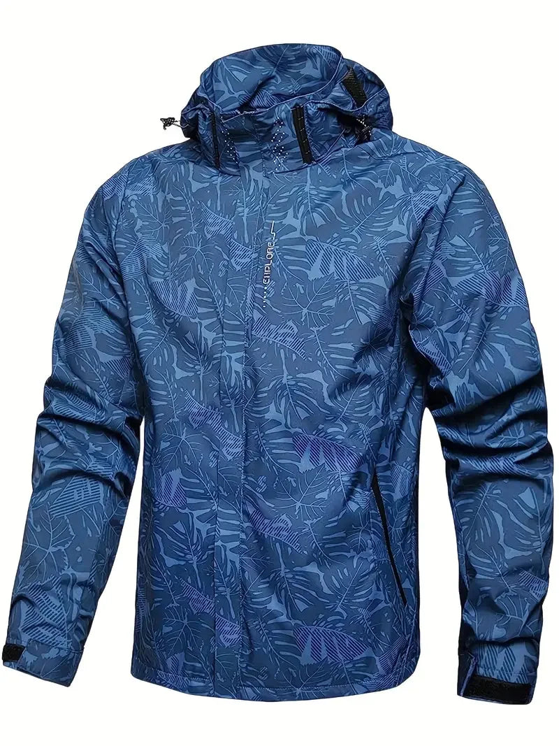 Men's Lightweight Waterproof Hooded Jacket