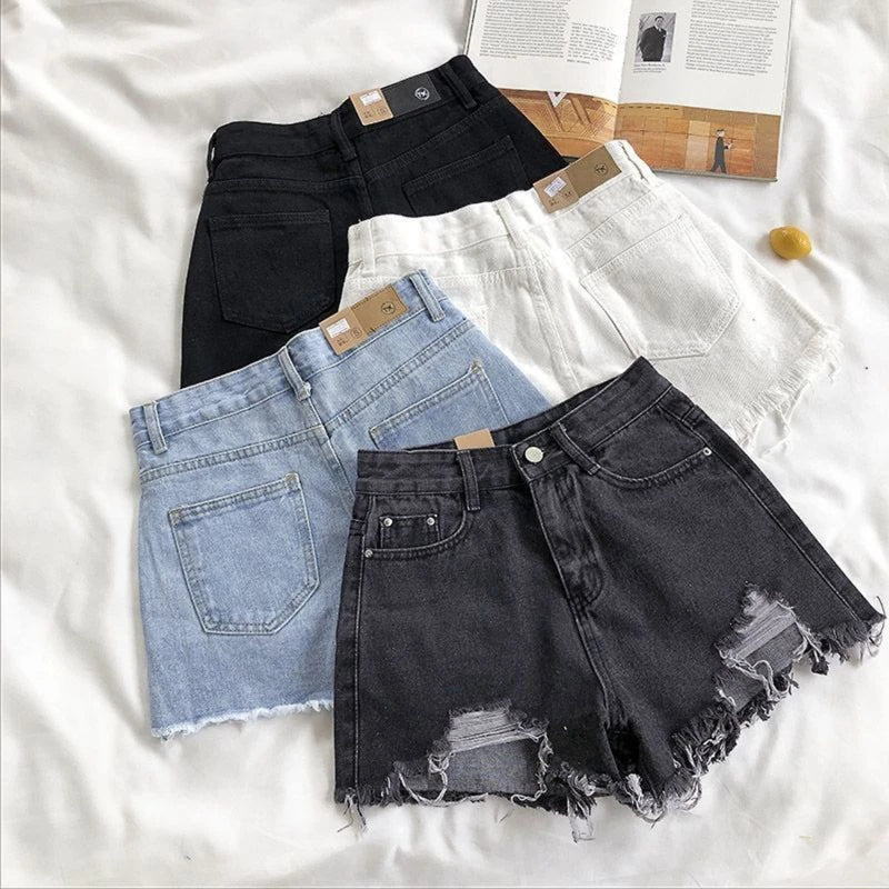Women's High Waist Shorts