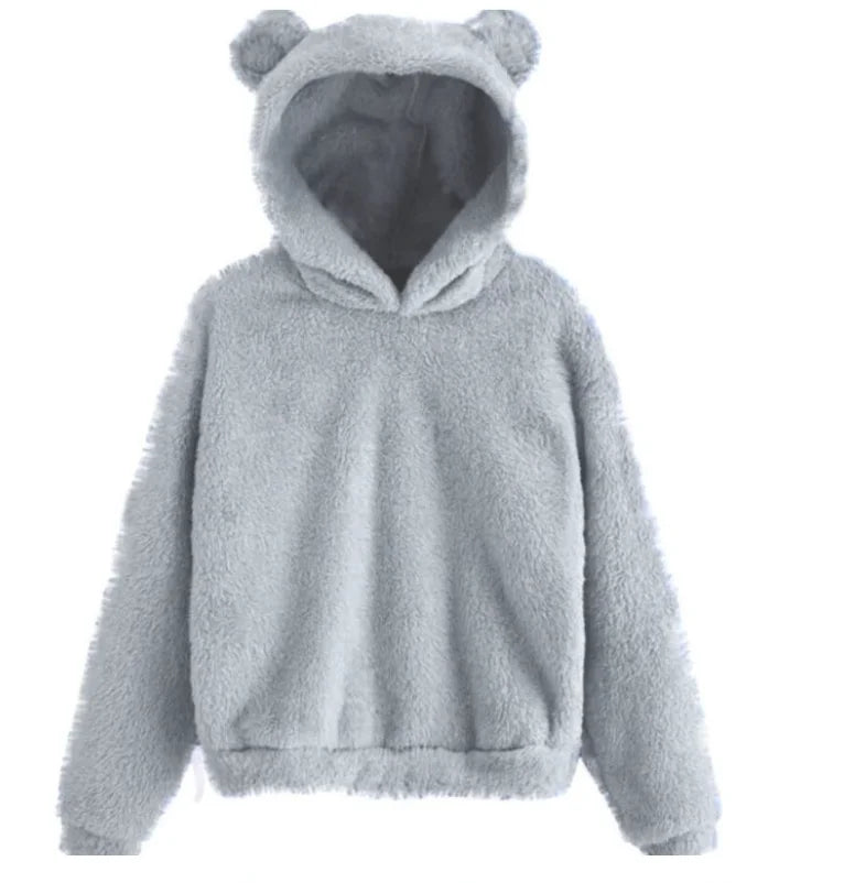 Women's Hoodies Winter Long Sleeve Rabbit Ear
