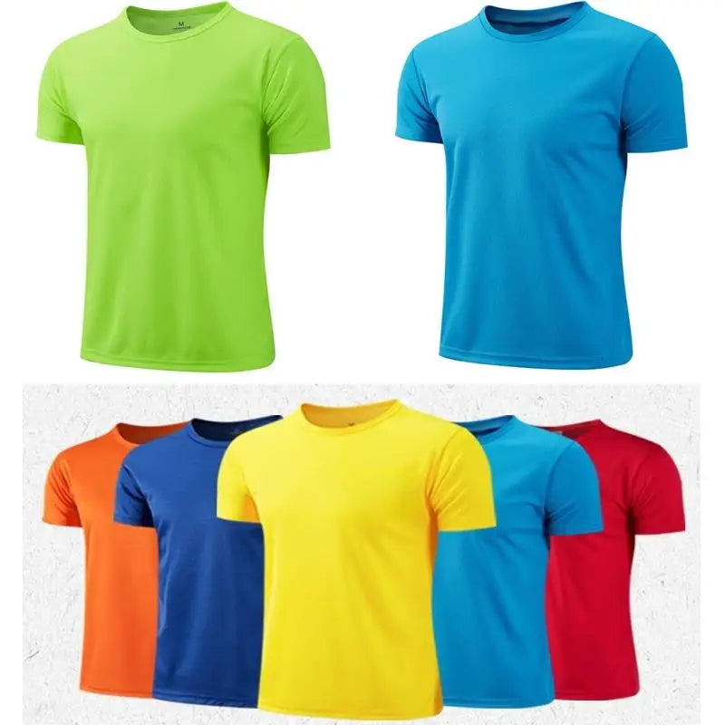Men's Short Sleeve Sport T Shirt Quick Dry