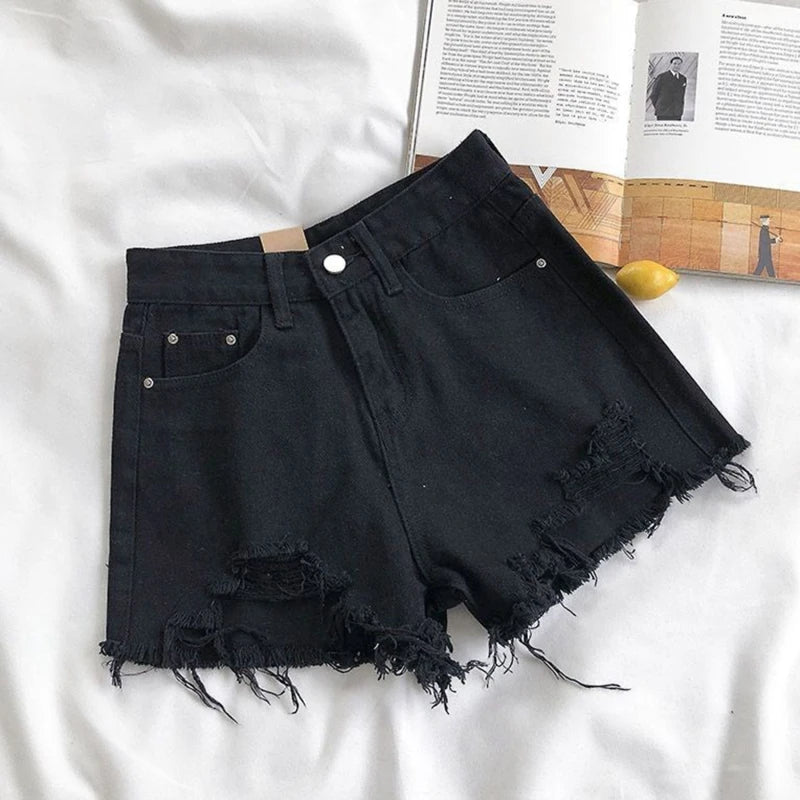 Women's High Waist Shorts