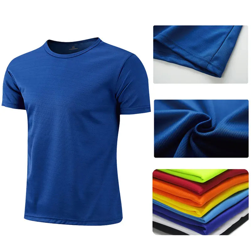 Men's Short Sleeve Sport T Shirt Quick Dry