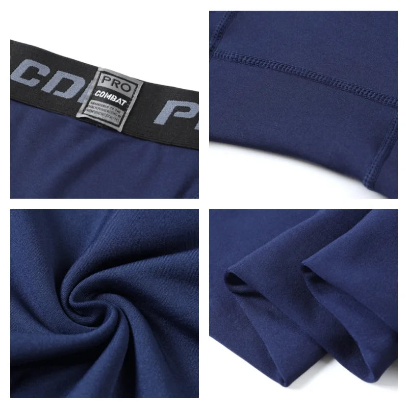 Men's Winter Thermal Underwear Fleece Leggings