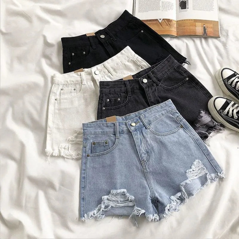 Women's High Waist Shorts