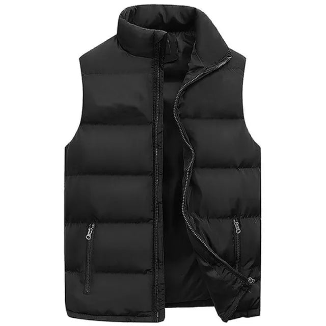 Men's Warm Sleeveless Vest Jacket