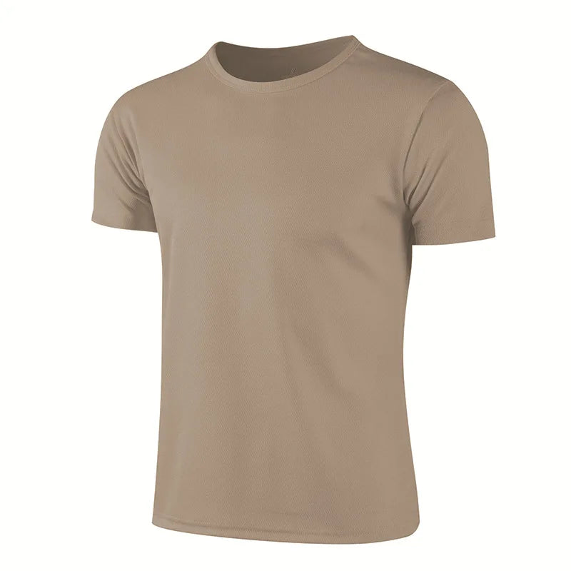 Men's Short Sleeve Sport T Shirt Quick Dry