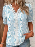 Women's Summer V Neck Blouse