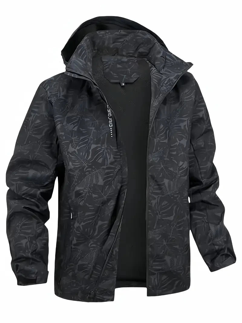 Men's Lightweight Waterproof Hooded Jacket