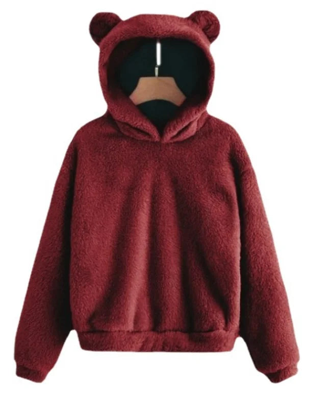 Women's Hoodies Winter Long Sleeve Rabbit Ear
