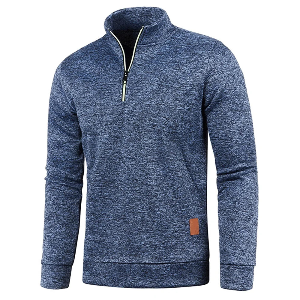 Men's Thicker Half Zipper Pullover