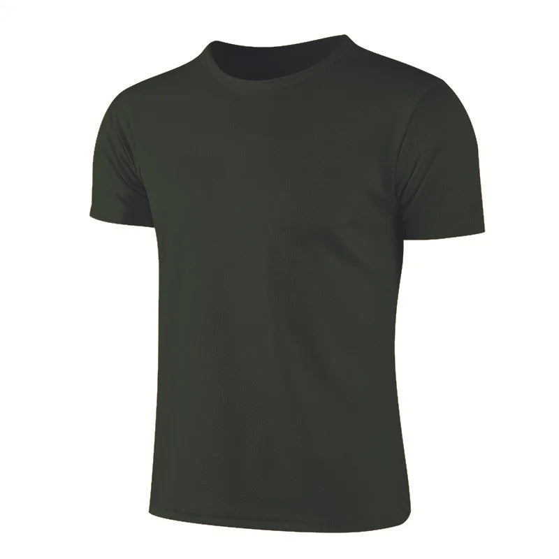Men's Short Sleeve Sport T Shirt Quick Dry