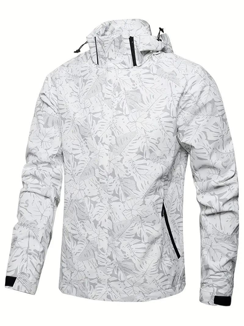 Men's Lightweight Waterproof Hooded Jacket