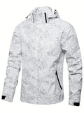 Men's Lightweight Waterproof Hooded Jacket