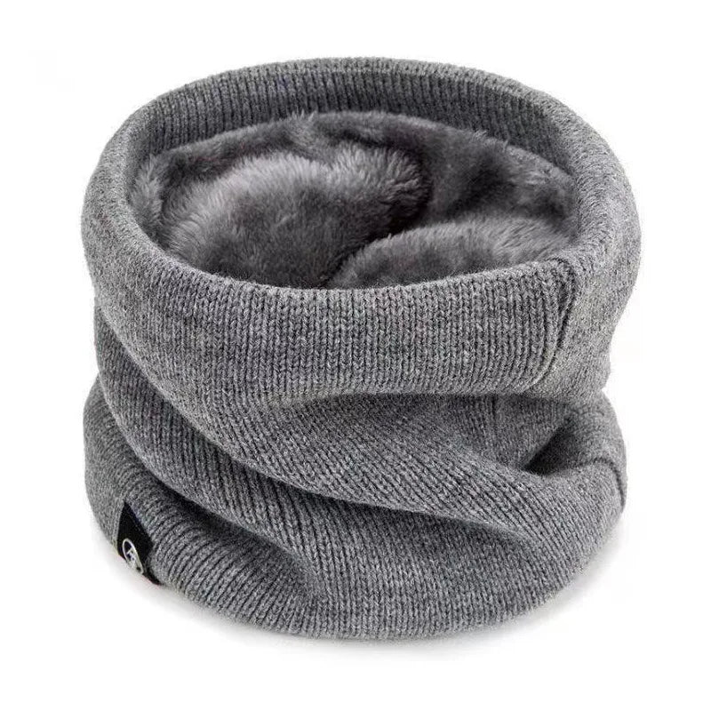Men's Warm Knitted Scarf