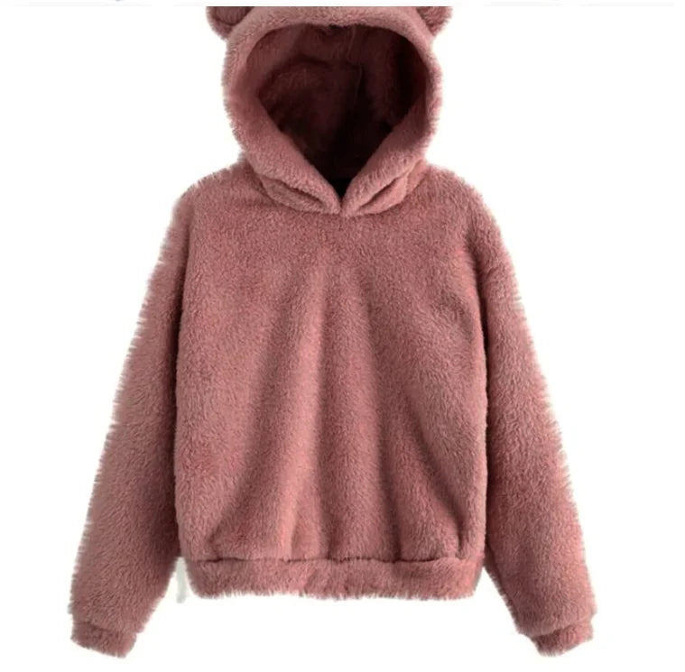 Women's Hoodies Winter Long Sleeve Rabbit Ear