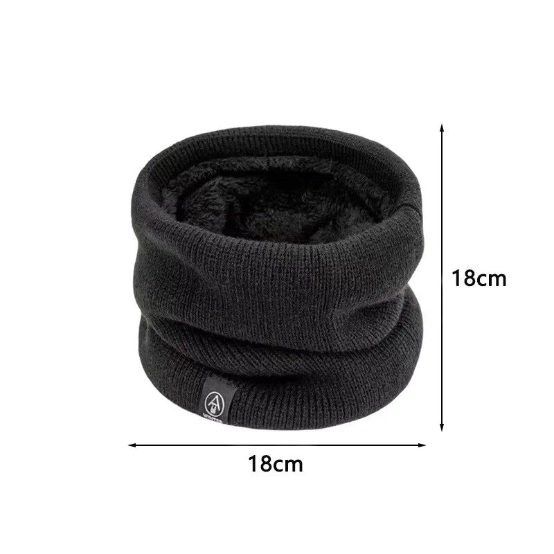 Men's Warm Knitted Scarf