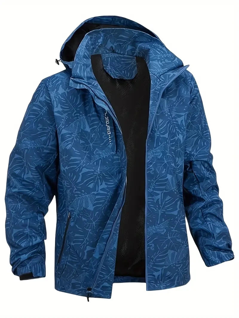 Men's Lightweight Waterproof Hooded Jacket
