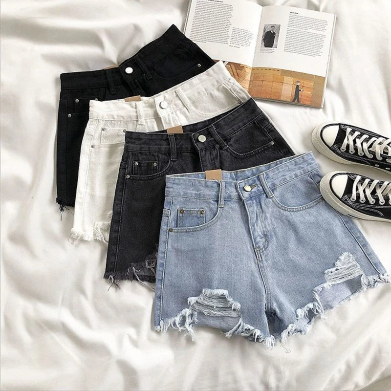 Women's High Waist Shorts